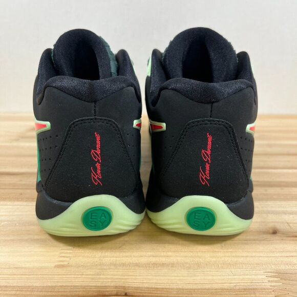Nike KD 17 Easy Money Sniper Basketball shoes Mens 12 Black Green Red FJ9487-002 - Picture 4 of 8
